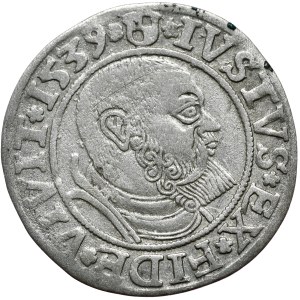 Ducal Prussia, Albrecht Hohenzollern, Grosz 1539, Königsberg