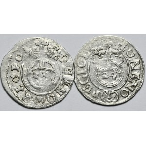 Zestaw 2 szt. - półtorak 1616 i 1619, Bydgoszcz
