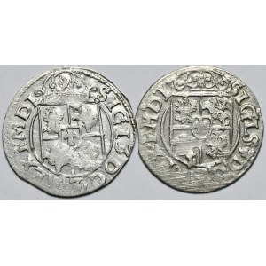 Zestaw 2 szt. - półtorak 1616 i 1619, Bydgoszcz