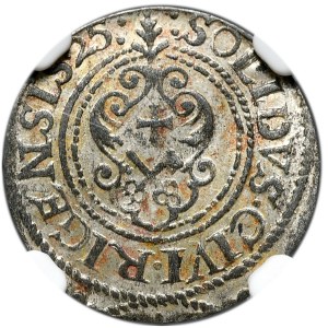 Švédska okupácia, Gustáv II Adolf, 1625 šelak, Riga