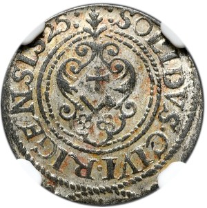 Swedish occupation, Gustavus II Adolphus, 1625 shellac, Riga