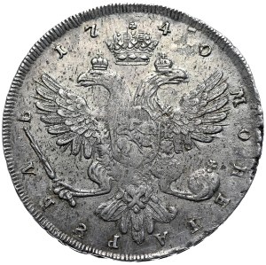 Russia, Anna, ruble 1740, St. Petersburg