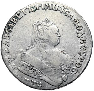 Russia, Elizabeth, ruble 1751, Moscow