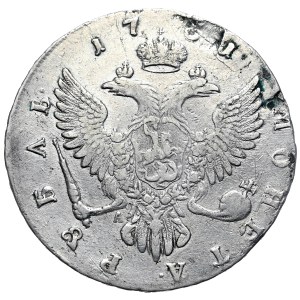Rosja, Elżbieta, rubel 1751, Moskwa