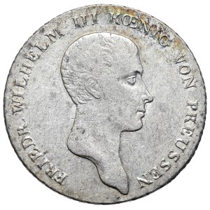 Niemcy, Prusy, talar 1815 A, Berlin, rzadszy i droższy rocznik