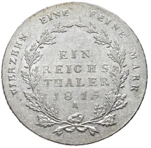 Germany, Prussia, 1815 A thaler, Berlin, a rarer and more expensive vintage