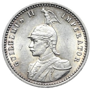 Germany, German East Africa, Wilhelm II, 1/4 rupee 1891