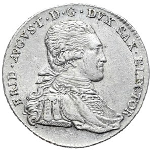 Saksonia, Fryderyk August III, 1/3 talara 1797 IEC, Drezno