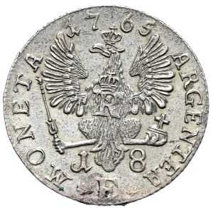 Prussia, Frederick II, ort 1765 E, Königsberg. Rare