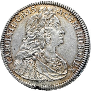 Austria, Karol VI, talar 1737, Hall