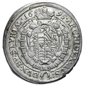 Austria, Leopold I, 15 krajcars 1695, Graz