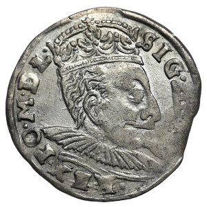 Zygmunt III Waza, trojak 1596, Wilno, Koste