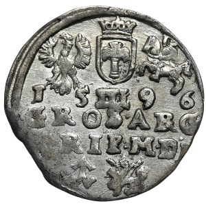 Zygmunt III Waza, trojak 1596, Wilno, Koste