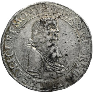 Germany, Saxony, Johann Georg II, thaler 1670, Dresden