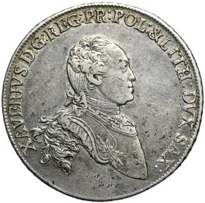 Saxony, Xavier, 1768 EDC thaler, Dresden