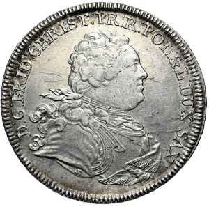 Frederick Krystian, Saxon-Polish thaler, 1763 FWoF, Dresden