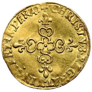 Henryk Walezy, Ecu d'or (dukat) 1587 A, Paryż