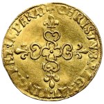 Henryk Walezy, Ecu d'or (dukat) 1587 A, Paryż