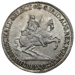 August III, półtalar wikariacki 1741, Drezno