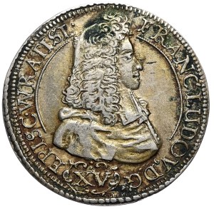 Silesia, Duchy of Nysa of the Bishops of Wrocław, Francis Ludwig, 15 krajcars 1693 LPH, Nysa