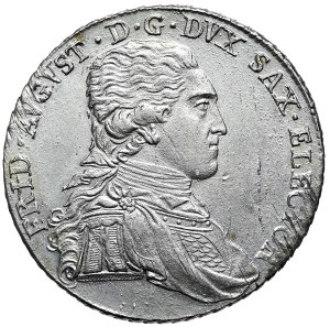 Saxony, Frederick August III, 2/3 thaler 1801 IEC, Dresden