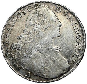 Germany, Bavaria, Maximilian III Joseph, 1768 A thaler, Amberg