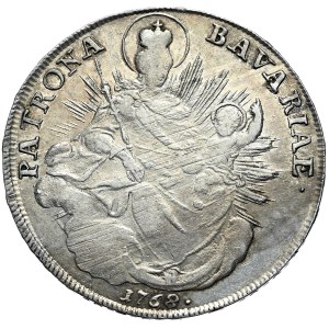 Niemcy, Bawaria, Maksymilian III Józef, talar 1768 A, Amberg