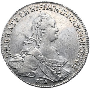 Russia, Catherine II, ruble 1774, St. Petersburg