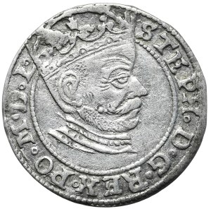 Stefan Batory, Penny 1581, Riga - shields