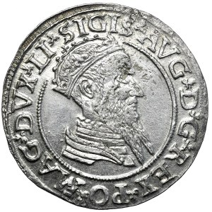 Zygmunt II August, czworak 1568, Wilno, LI/LITVA