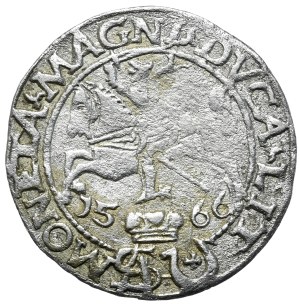 Sigismund II Augustus, Penny 1566, Tykocin - JASTRZĘBIEC