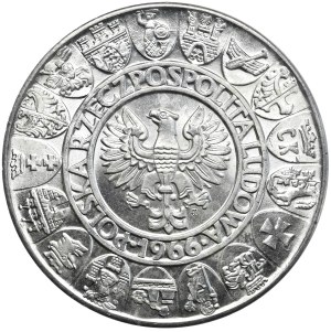 People's Republic of Poland, 100 zloty 1966, Mieszko and Dabrowka