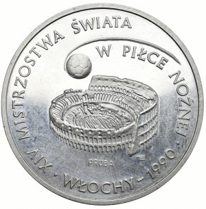 People's Republic of Poland, 1000 gold, World Cup, Italy, sterling silver sample