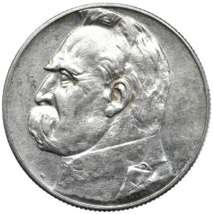 II Rzeczpospolita, 5 zloty 1936 Pilsudski, Warsaw