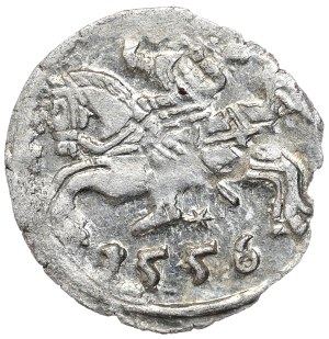 Sigismund II Augustus, denarius 1556, Vilnius