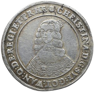 Sweden, Christina, thaler 1642, Stockholm