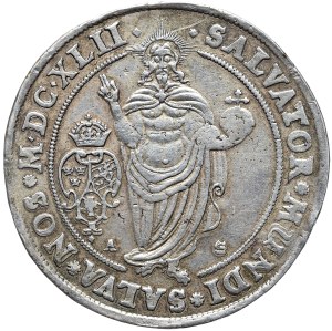 Sweden, Christina, thaler 1642, Stockholm