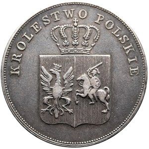 November Uprising, 5 gold 1831 KG, no fractional dash, Warsaw. Rarity !!!