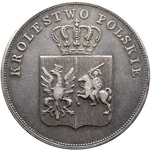November Uprising, 5 gold 1831 KG, no fractional dash, Warsaw. Rarity !!!