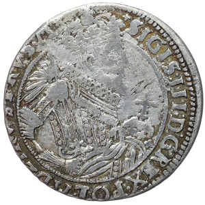 Zygmunt III Waza, ort 1624, Bydgoszcz, PRVS:M+, hybrydowy portret