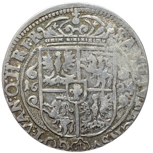 Zygmunt III Waza, ort 1624, Bydgoszcz, PRVS:M+, hybrydowy portret