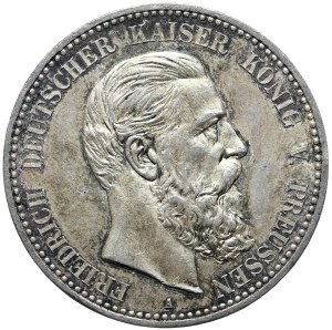 Germany, Prussia, 5 marks 1888 A, Berlin