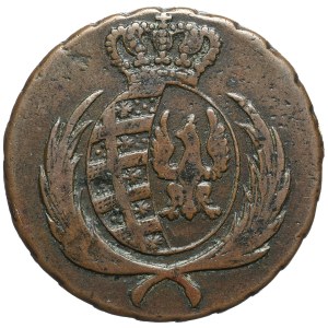 Księstwo Warszawskie, Fryderyk August I, 3 grosze 1812 IB