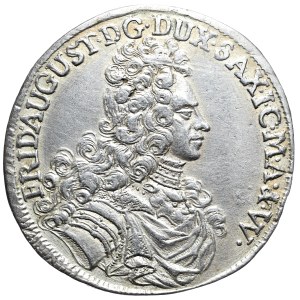 Saksonia, Fryderyk August I (August II Mocny), 2/3 talara (gulden) 1695, Drezno