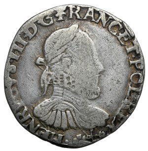 Henry Vale, Teston 1575 L, Bayonne