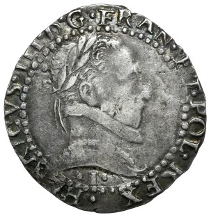 Henry of Valois, 1/2 franc (demi franc) 1578 I, Limoges