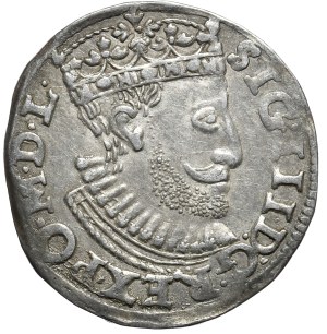 Sigismund III Vasa, Trojak 1590, Poznań.