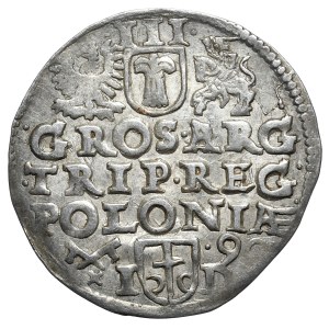 Zygmunt III Waza, Trojak 1590, Poznań