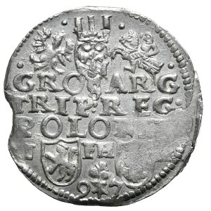 Zygmunt III Waza, trojak 1597, Poznań