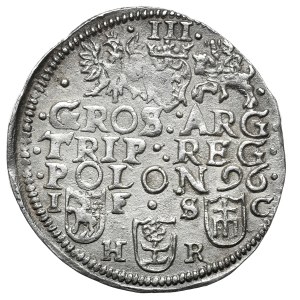 Zygmunt III, Trojak 1596, Bydgoszcz
